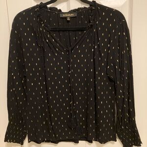 Sugarlips Black and Gold Top